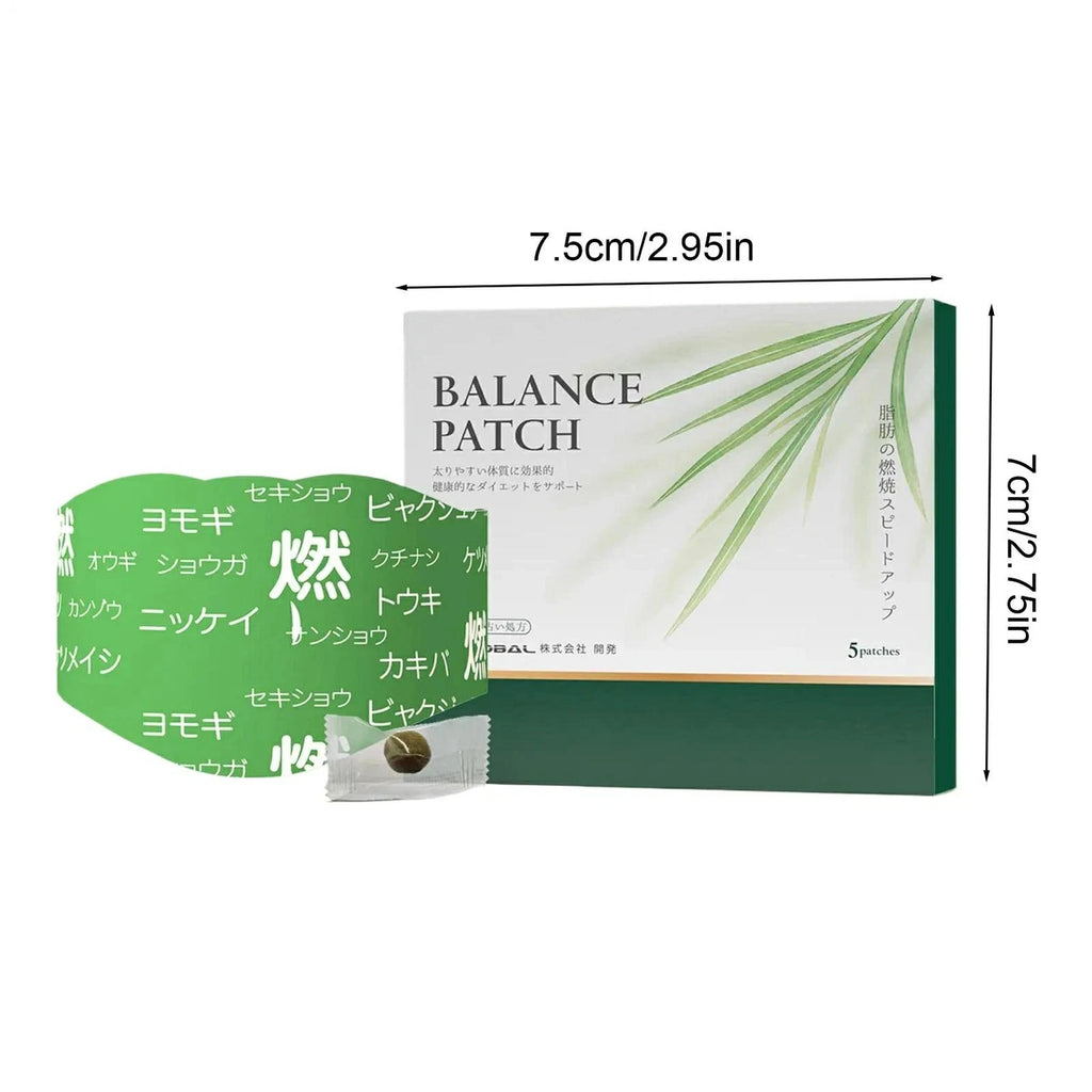 BALANCE PATCH Herbal Navel Patch – Natural Metabolism Support, Breathable & Skin‑Friendly, Individually Sealed for Daily Wellness