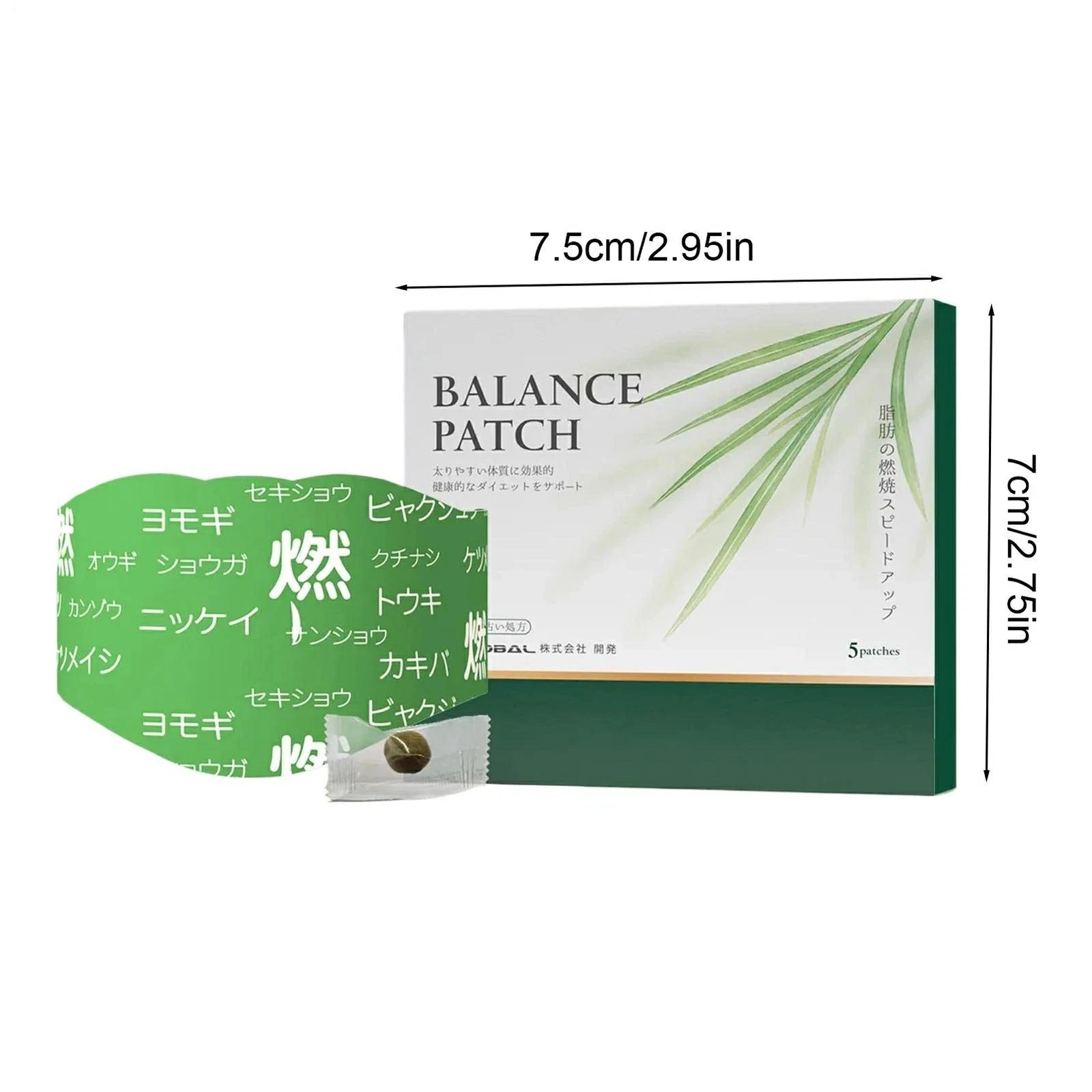 BALANCE PATCH Herbal Navel Patch – Natural Metabolism Support, Breathable & Skin‑Friendly, Individually Sealed for Daily Wellness
