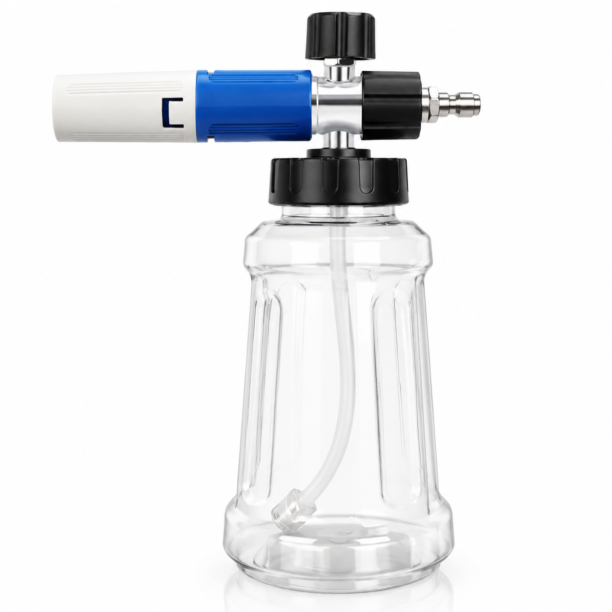 XIAOYI 008 PRO Clear Foam Cannon – Premium Foam Sprayer for Commercial & Home Pressure Washers, Custom Tuned for Maximum Foam